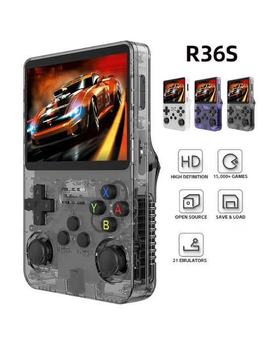 R36S Retro Handheld Video Game Console 64GB